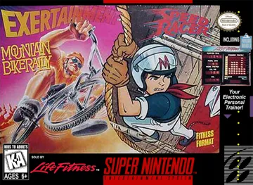 Exertainment Mountain Bike Rally + Speed Racer (USA) box cover front